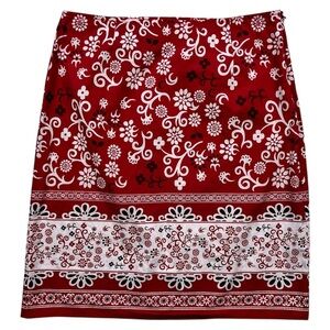 Y2K Low Rise Floral Skirt